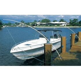 Taylor Made Mw.120 - 12ft L Fixed Angle Base Standard Mooring Whip Kit 2 Pieces