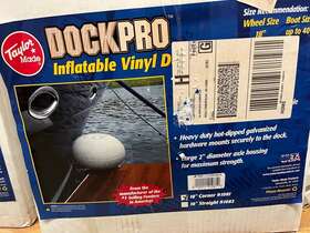 32-1081 Taylor Made Products 1081 Dock Pro 18 Inch Corner Mount Inflatable Wheel