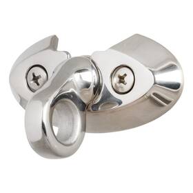 T4v-1001 Taylor Made One-way Locking 1/2 Inch Rope Diameter Silver Stainless Steel Boat Fender Lock