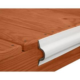 16ftx1.25 Taylor Made T4v-46053 C-shaped Guard Inch Vinyl Screw-on/nail Boat Dock Edge