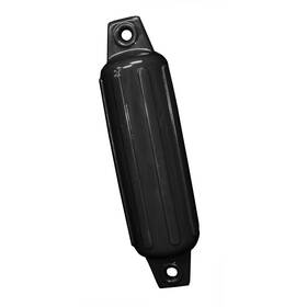 T4v-643114 Taylor Made Single Inflatable Cylindrical 4 Inch Diameter X 16 Black Vinyl Ribbed Boat Fender