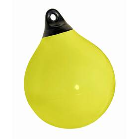 T4v-806621 Taylor Made Round 21 Inch Diameter 200lb Salt Water Buoyancy Neon Yellow Vinyl Mooring Buoy
