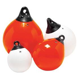 Tam1155 Taylor Made 27 Inch Tuff End White One Eye Round Inflatable Buoy