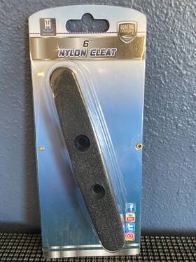 Be-ha-54036-dp Th Marine Marine-boating Essentials-6 Inch Nylon Cleat Hitch -be-ha-54038-dp-black
