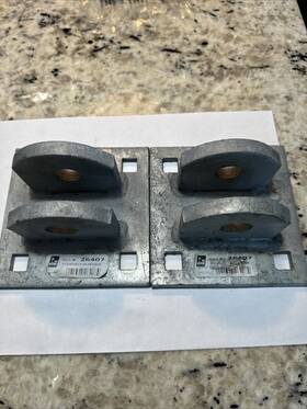 26407 Tie Down Engineering Tiedown Female T Connector Ingin 5 Inch W X 3 D H