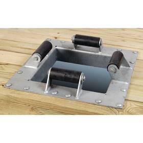 26434 Tiedown Engineering Dock Hardware Internal Pile Holder With Rollers