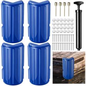 Timtin Mi-timtin-0347 4 Pack Dock Bumpers Corner Bumper Fender Inflatable Marine Corner