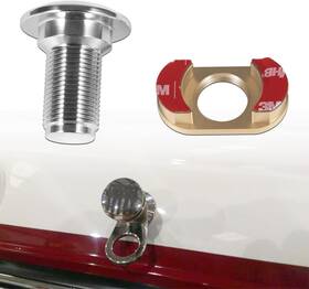 Tkqp1505 Tk-auto 1/2ftft Stainless Steel Quick Release Fender Receiver Boat Marine Lock Kit 1 Inch Hol