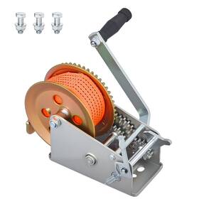 Uimoso Dldsdjpys350v547i001 3500 Lbs Manual Boat Winch With Heavy-duty Crank For Trailers