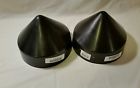 Unbranded Generic 2 Marine Dock 8 Piling Cone Cap Boat Pylon Edge Post Head Black Cover 776113918821