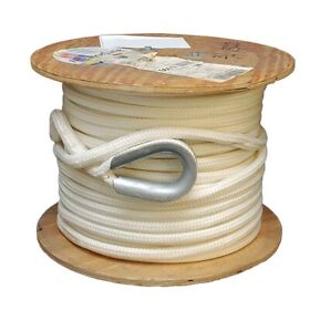 100828 Unicord Boat Anchor Line 3/4 Inch X 300 Foot Braided Nylon