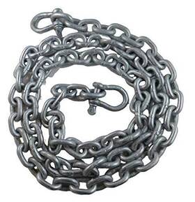Us Galvanized 012785325519 Windlass 5/16 Inch X 6ft Iso G4 Anchor Chain Hdg With Shackles