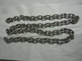 Pg-316-sg4-1 Us Stainless Pg-316-sg4-1/2-10 S0604-0010 10 Ft 1/2 Inch Iso G4 Steel 316l Boat Anchor Chain Stamped 316
