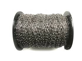Uss2mm200 Us Stainless Steel 316 Chain 2mm Or 5/64 Inch Medium Link 200 Meter Roll 656ft