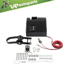 Vap-autoparts Va13524301p Black Boat Marine Electric Anchor Winch With Roller And Remote