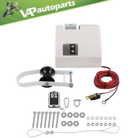 Vap-autoparts Va13524601p 35 Lbs Saltwater Electric Anchor Winch With Wireless Remote Control White