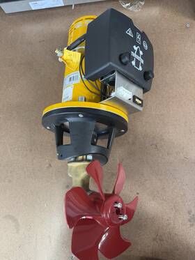 Bow7512d Vetus Bow Thruster 4.4kw 75kgf 12vdc 185mm Tunnel