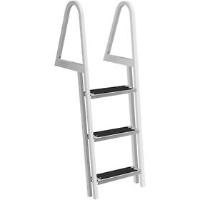 Lt1-3b-3377000001 Vevor Aluminum Dock Ladder Boat 3 Steps Pontoon Stairs