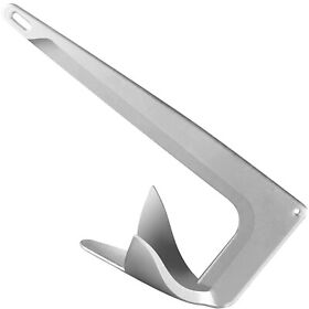 Bqkblsdxgc11550ci Vevor Galvanized Steel Bruce Claw 11 Lbs 5kg Boat Anchor Boats From 16-23 Ft