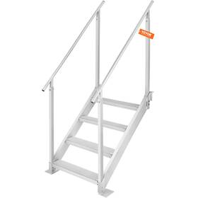 Mtfstwjfhxjd56rpm Vevor Aluminum Dock Ladder Boat 4 Steps Pontoon Stairs