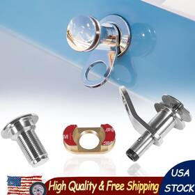 Vg15041505 Vg-auto For 1/2 Inch Marine Quick Release Boat Fender Holder Receiver Kit Mount Hook Hanger