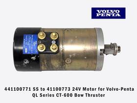 41100771 Volvo 41100773 Penta Motor For Ql Ct-600 Bow 24v Nla /
