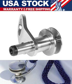 Vtqp00001151 Vt-motor 3/8ftft Marine Stainless Steel Quick Release Boat Fender Holder Kit Rope