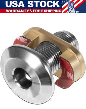 Vtqp01505 Vt-motor 1/2ftft Stainless Steel Quick Release Fender Receiver Boat Cleat Marine Lock Kit