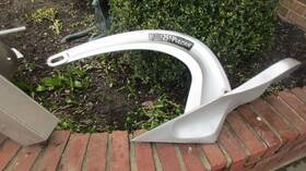 Rv025 Vulcan Anchor 25kg Galvanized 55 Lb. Used 1 Year .fresh Water