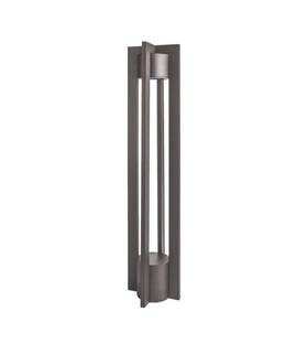 6632-30bz Wac Chamber 120 12.5 Watt Bronze Bollard Lighting In 3000k Landscape