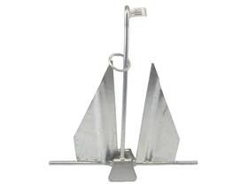 13947007 West Marine 7l-he65 6.5lb Galvanized Slip Ring Fluke Boat Anchor