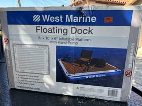 Wm-voydock-10 West Marine 10ft X 8ft I-dock Inflatable Dock New