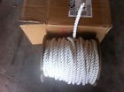 B0532s0120 White Dacron Rolls 120 2 1 Rope Feet