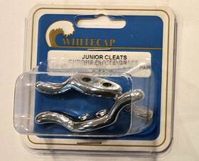S-0541c Whitecap S-541c 2-1/2in Chrome Plated Brass Junior Cleat Whiteitecap