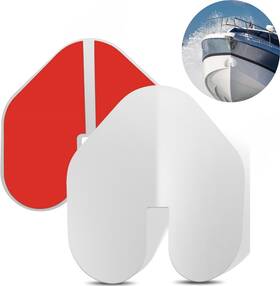 Wiqp2098 Wi-auto Marine Bowshield Bow Guard Xl Notched 80638 Stainless Steel Boat Protector