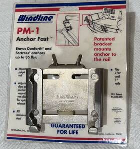 Windline 798772100294 Pm-1 Anchor Fast Rail Mount