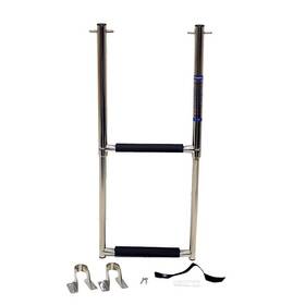 031-2017 Windline Marine Boat Platform Ladder Stainless 2 Step Telescoping