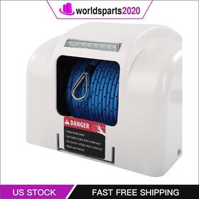 Worldspart Wo13524501s 12.5a Saltwater Boat Electric Anchor Winch Marine Free Fall With Wireless Remote