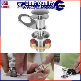 Cm11511215 Xm-auto 3/8ftft Marine Stainless Steel Quick-release Boat Fender Holder And Receiver Kit