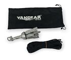 Ag1b Yak Gear 1.5 Lb Heavy Duty Galvanized Folding Grapnel Anchor With Rope New