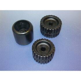 530r-5p Yates Rubber Rib Roller 5 Inch X 5/8