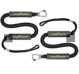 5hv1jx5 Young Marine Bungee Dock Lines Shock Cords Docking Rope 4ft