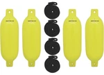 Extreme Max 3006.7629 Boattector Inflatable Fender 4-PACK 4.5" 16" Neon Yellow. Fixed Price $66.46.