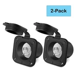 2PCS Power Inlet Port Plug 15 Amp 125V Twist Electrical Lock For Boat Rv Marine. Fixed Price $21.51.