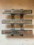 Ac 8" Boat Cleats Lot Of 3 91002A Marine. Fixed Price $49.95.