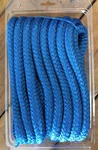 Seachoice Double Braided Boat Marine Nylon Dock Line Rope 5/8" X 25' Blue 40451. Fixed Price $27.99.