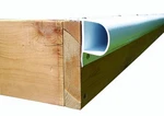 Dock Edge + Inc, Premium Pvc Single Bumper Profile, 4-8-FEET Sections (32. Fixed Price $407.46.