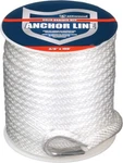 Attwood 11724-1 3/8 X 100 Ft Solid Braid Mfp Anchor Line With Thimble. Fixed Price $26.99.