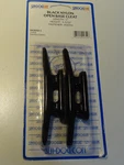 2 Sea-dog 043050-1 Black Nylon 5" Open Base Cleats Boat Dock Fastener Seadog. Fixed Price $15.00.