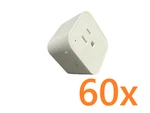 Lot 60 Zigbee Smart Wireless Power Switch Wall Plug SZ-ESW02-CZ3. Fixed Price $119.99.